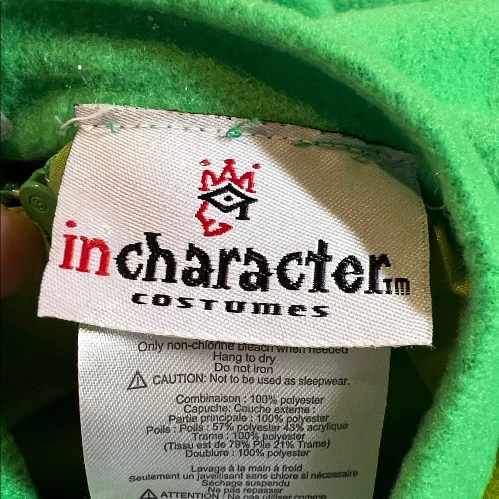 Green and Orange Polka Dot Monster Costume by Baby Boo. Ages 0 and up. 18-24 max